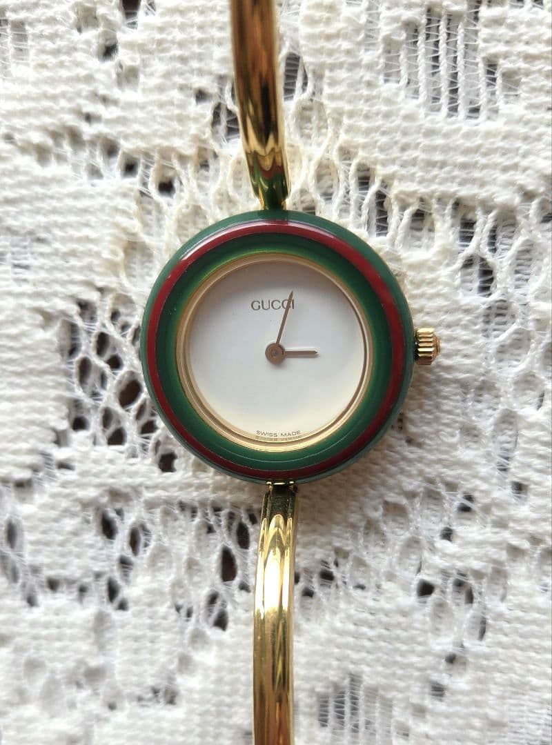 稼働　GUCCI グッチ　チェンジベゼル