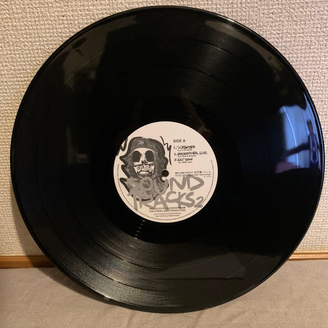 DJ DECKSTREAM SOUNDTRACKS 2 レコード2LP 開封品