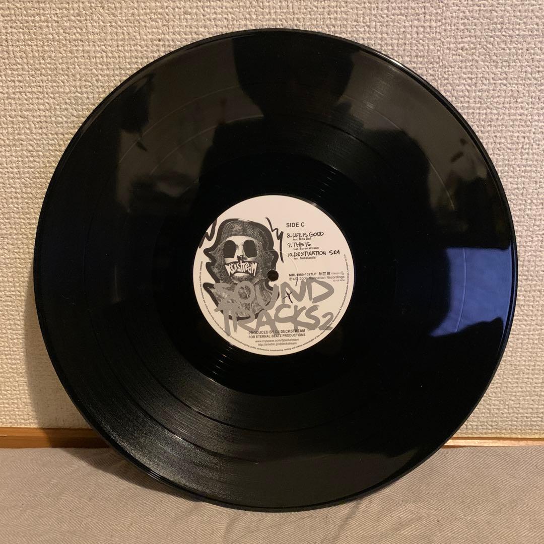 DJ DECKSTREAM SOUNDTRACKS 2 レコード2LP 開封品