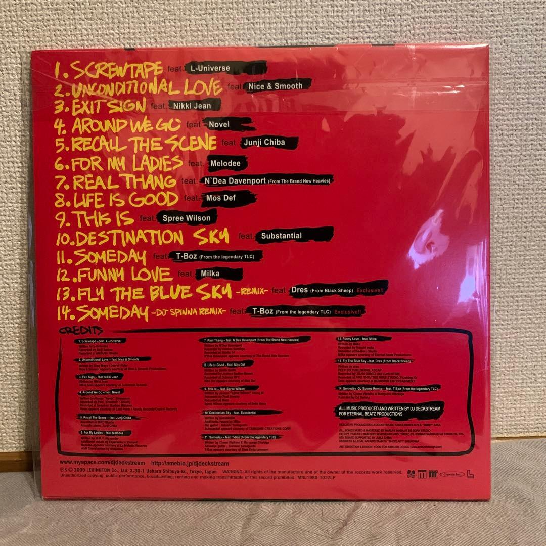 DJ DECKSTREAM SOUNDTRACKS 2 レコード2LP 開封品