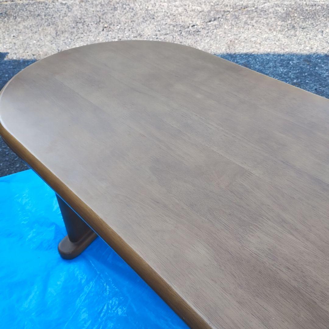 マルニ 木製楕円形 センターテーブル