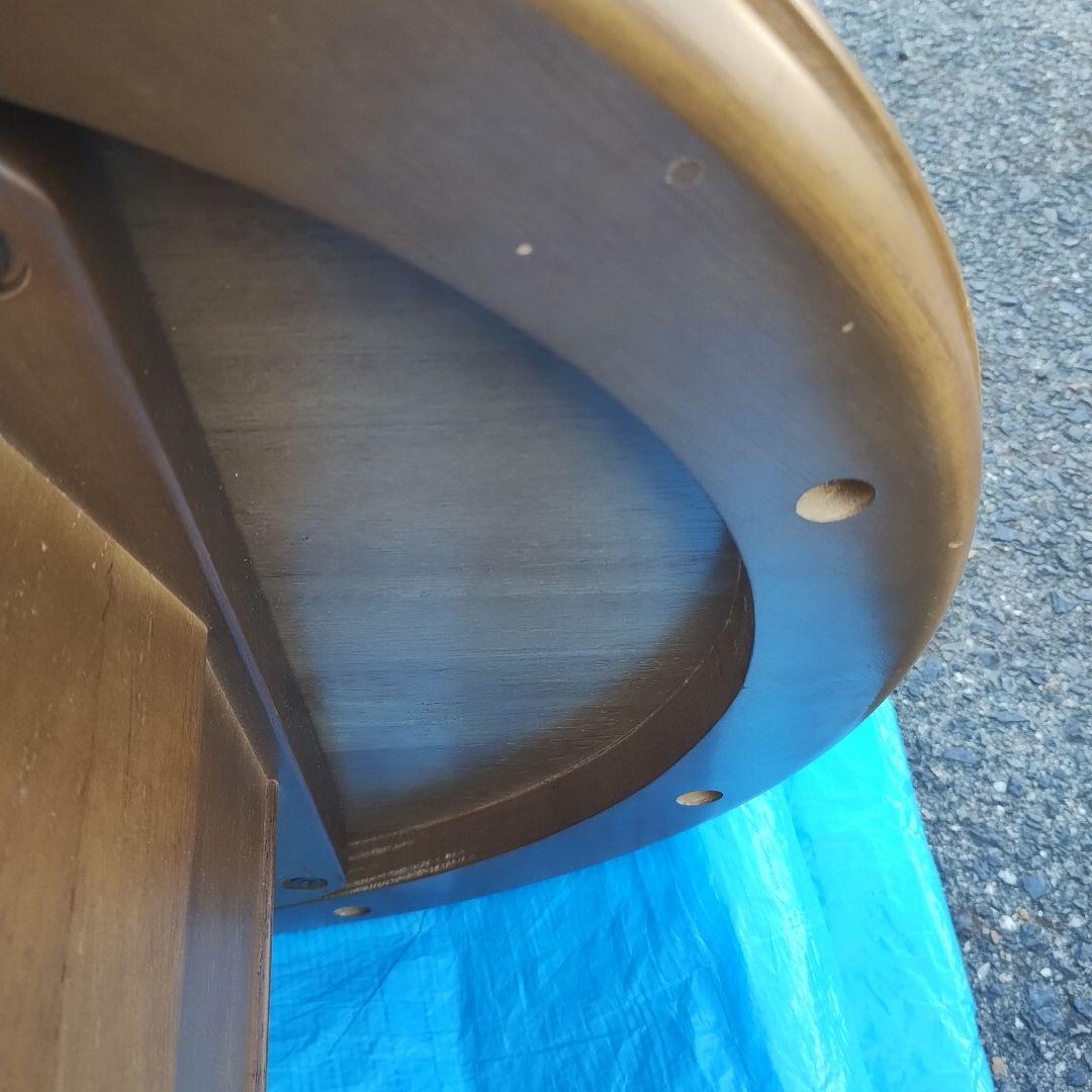 マルニ 木製楕円形 センターテーブル