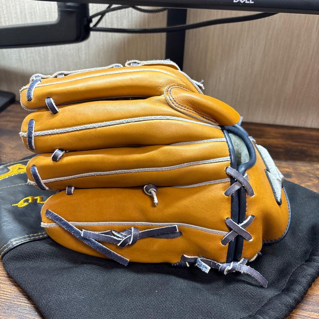 ミズノプロオーダーグローブ　特殊指カバー　田中将大モデル