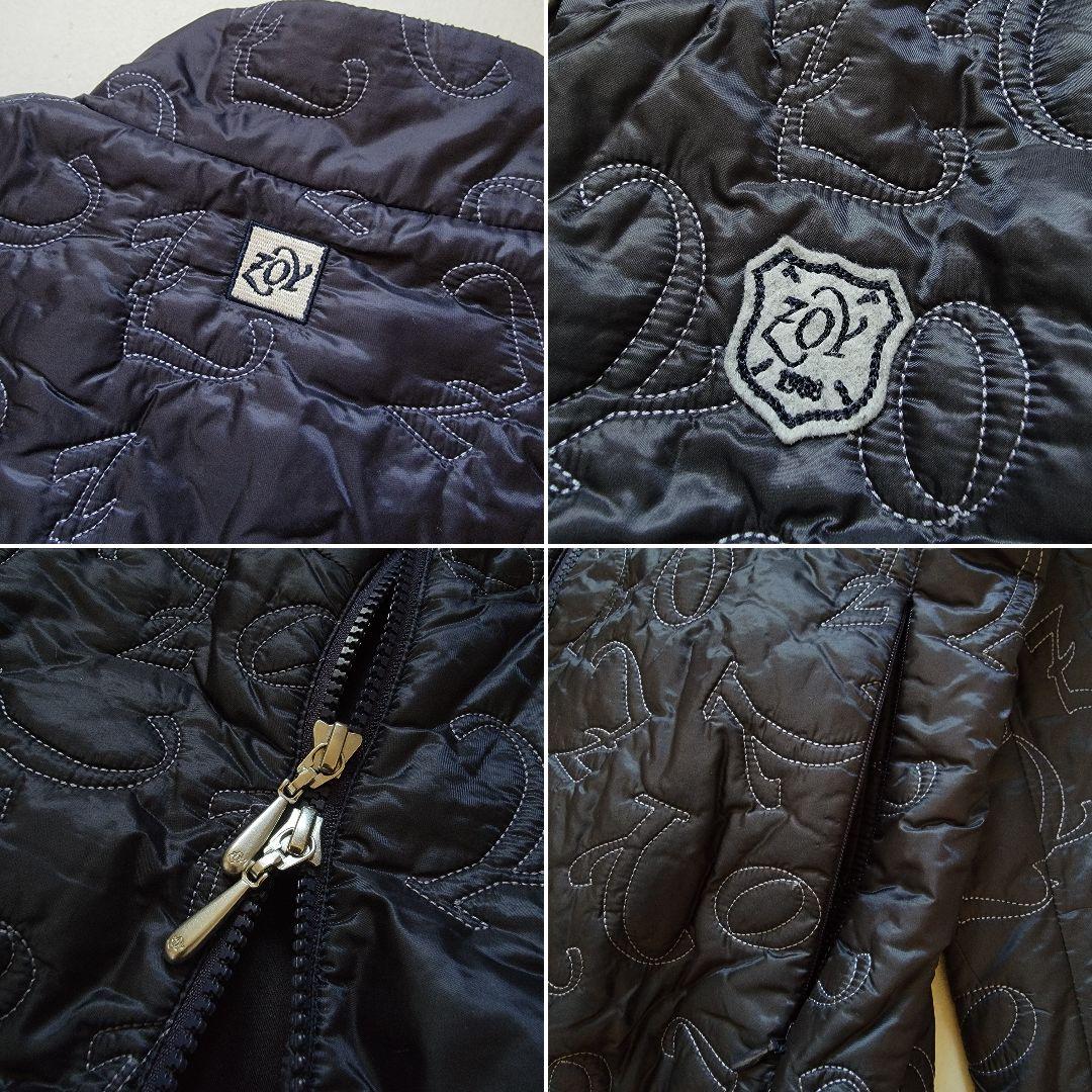 ZOY/ゾーイ●上下2点セット♪ロゴキルティングジャケット＆スカートセットアップ