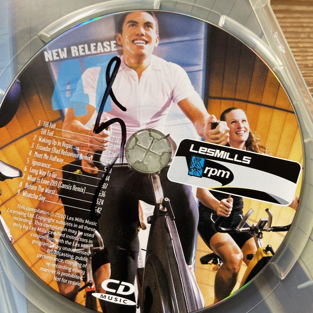 レズミルズ【RPM47】CD DVD コリオシート