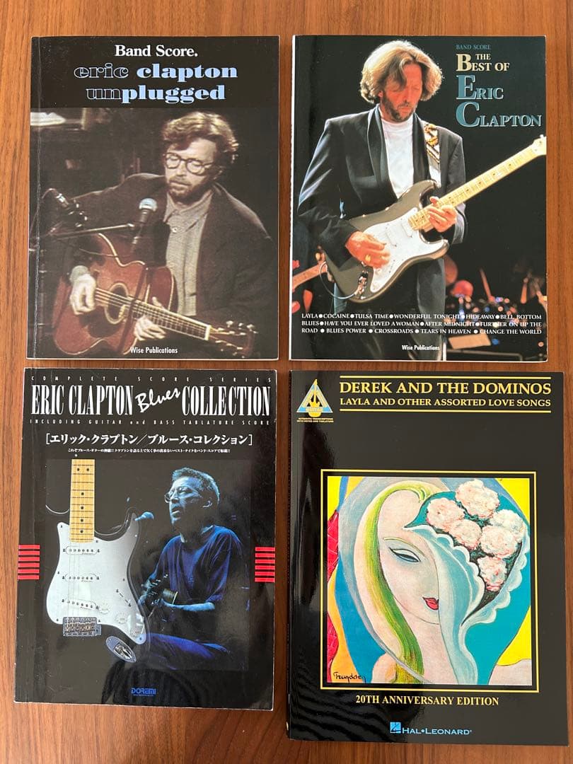 エリッククラプトン　楽譜セット　ギター　スコア