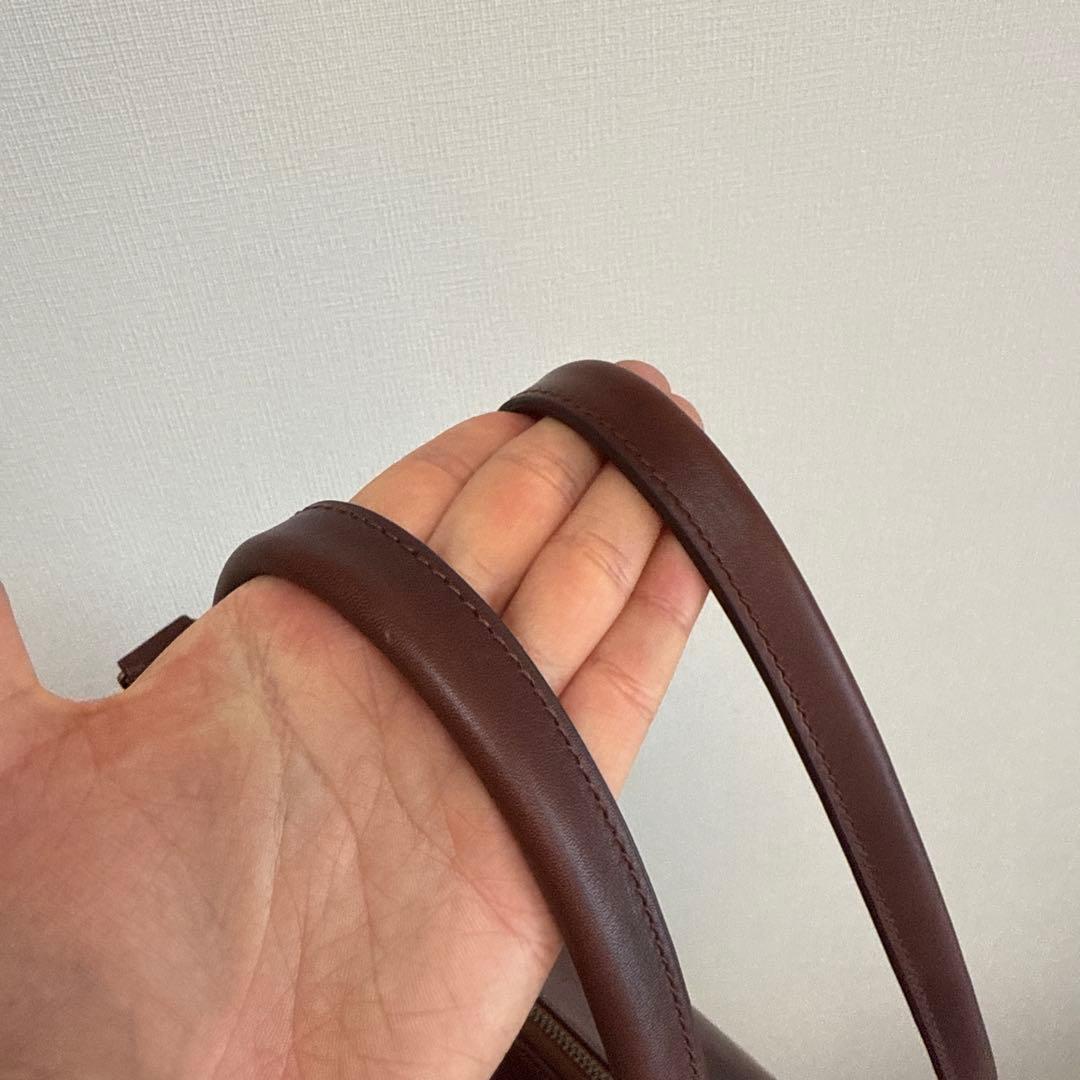 t*o様 ダークブラウン レザー トートバッグ Motherhouse マザーハ