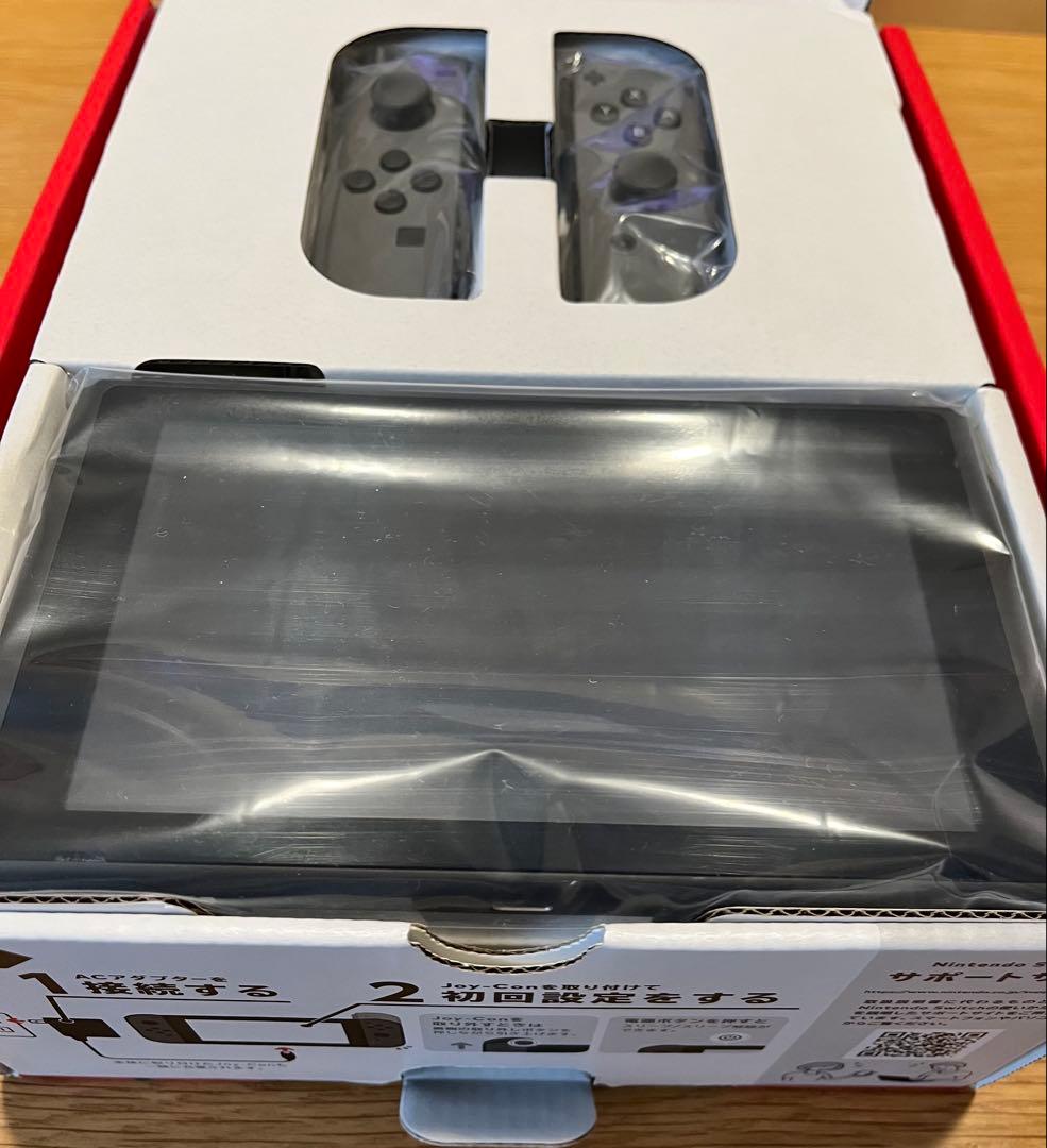 ほぼ未使用 Nintendo Switch グレー 本体