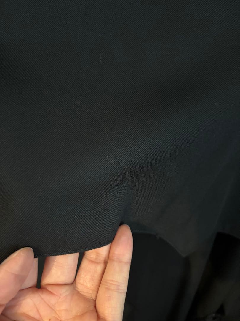 la favolaラファーヴォラ ウールギャバジンラップコート サイズ3