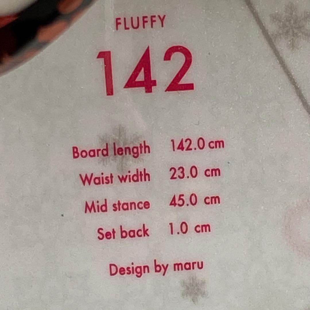 142 未使用　ドット柄　初級　スノーボード　板　SALOMON ビンディング