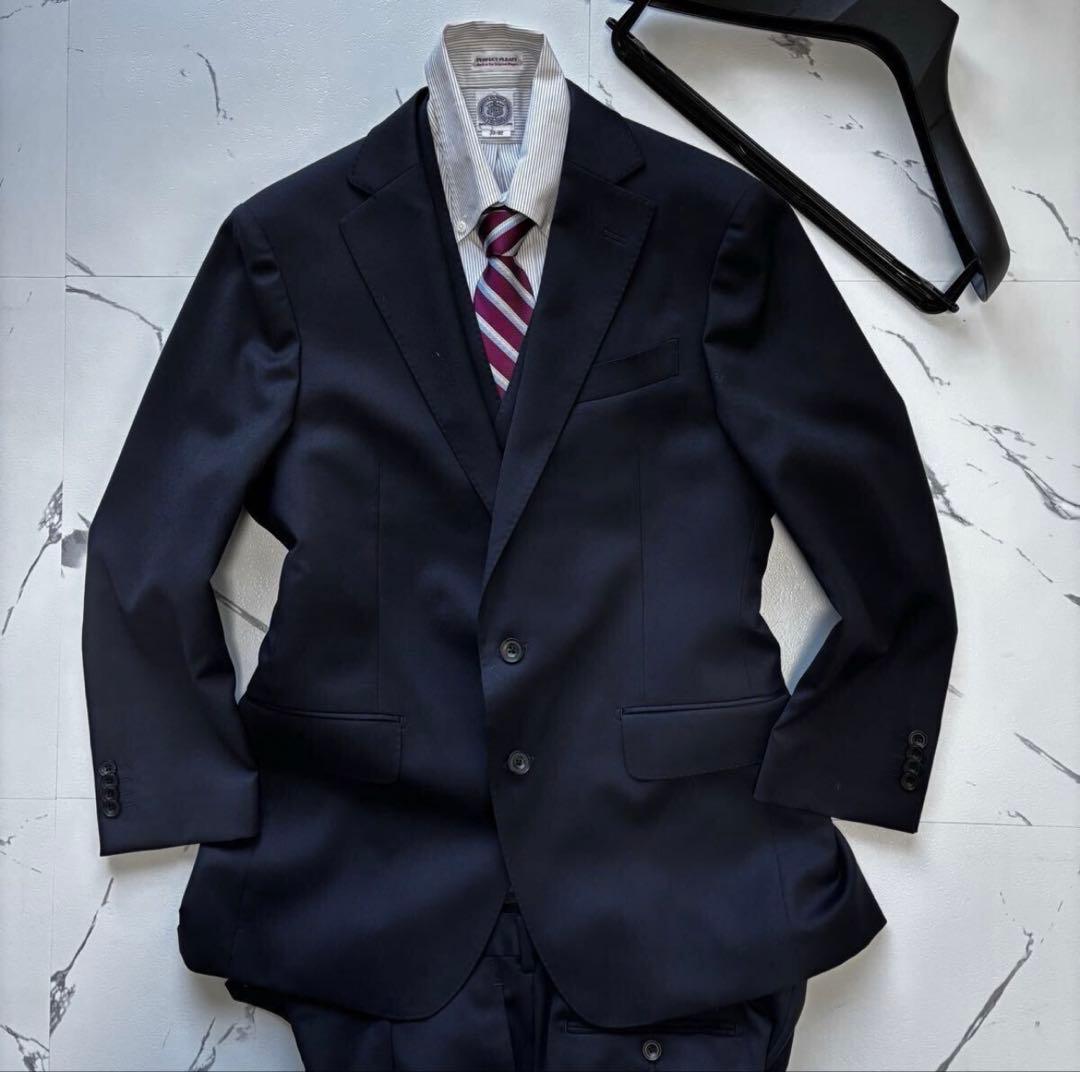 未使用◎2025年製◎カノニコ×銀座グローバルスタイル　スリーピーススーツ