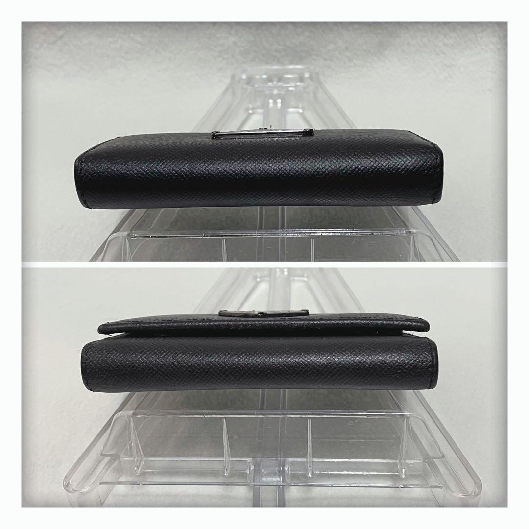 お値下げ‼️ ✨美品 大人気✨ プラダ サフィアーノ キーケース 6連 ブラック