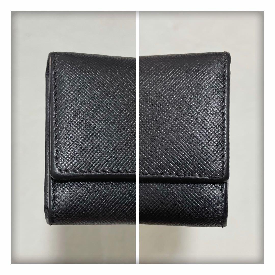 お値下げ‼️ ✨美品 大人気✨ プラダ サフィアーノ キーケース 6連 ブラック
