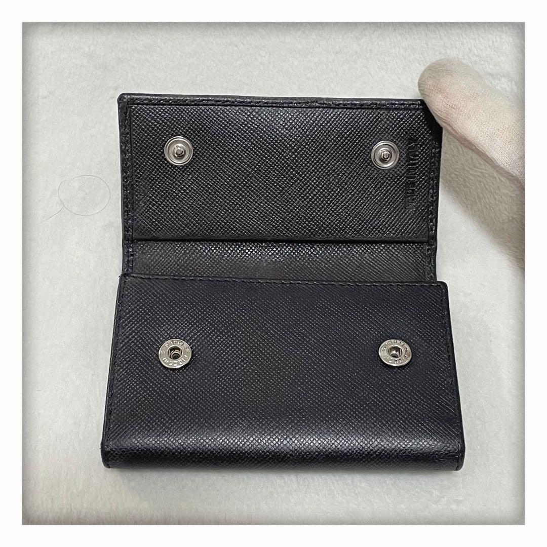 お値下げ‼️ ✨美品 大人気✨ プラダ サフィアーノ キーケース 6連 ブラック