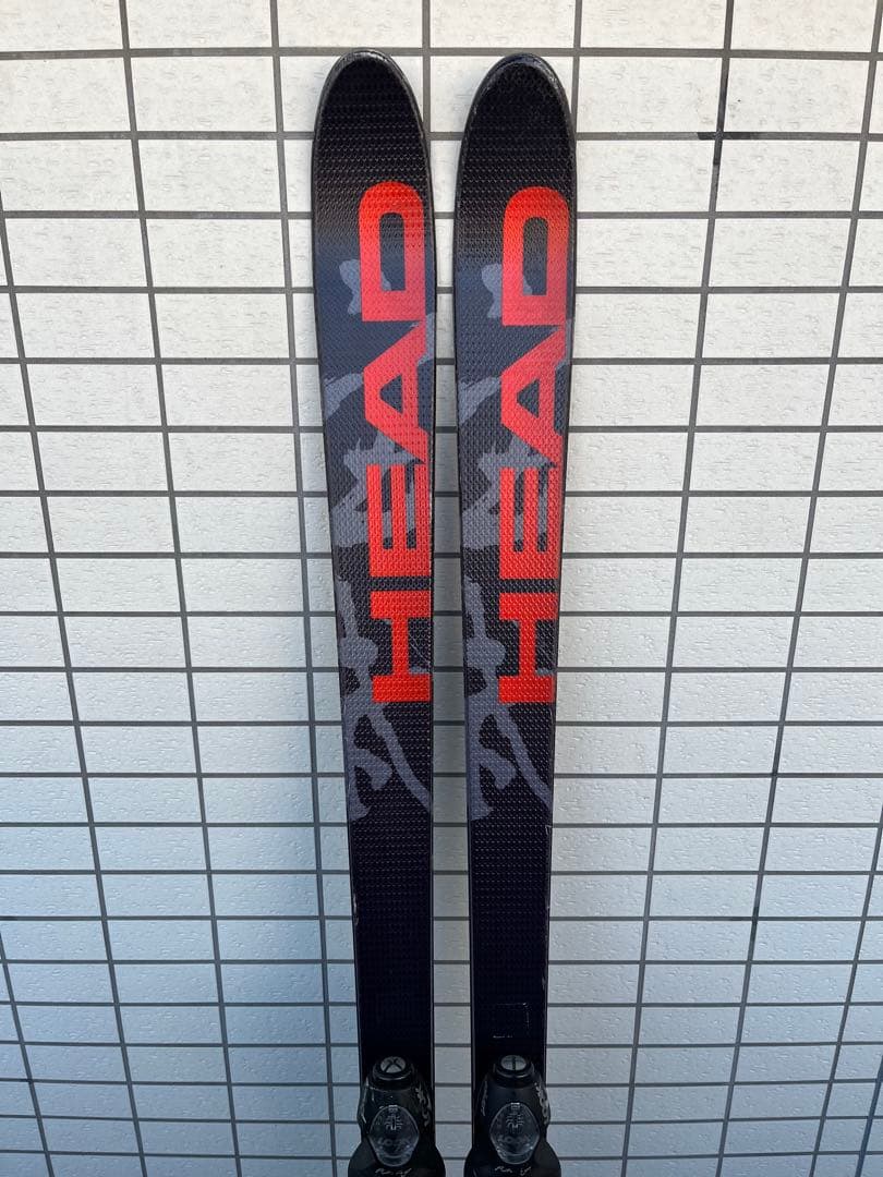 HEADスーパーモーグル スキー板170cm、ビンディングLook P18セット