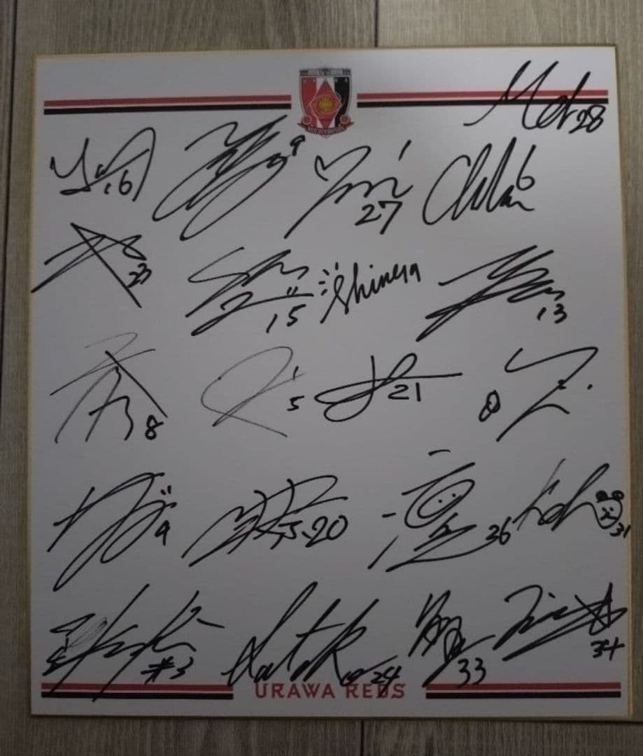 浦和レッズレディース直筆サインおまけ付き
