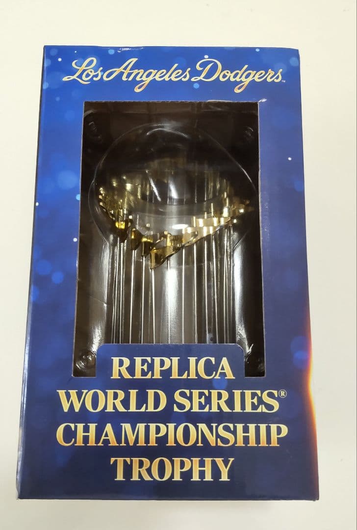 ロサンゼルス　ドジャース　ワールドシリーズ優勝トロフィー　レプリカ
