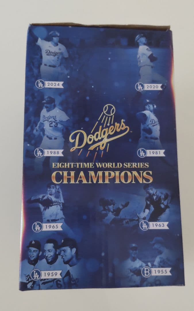 ロサンゼルス　ドジャース　ワールドシリーズ優勝トロフィー　レプリカ