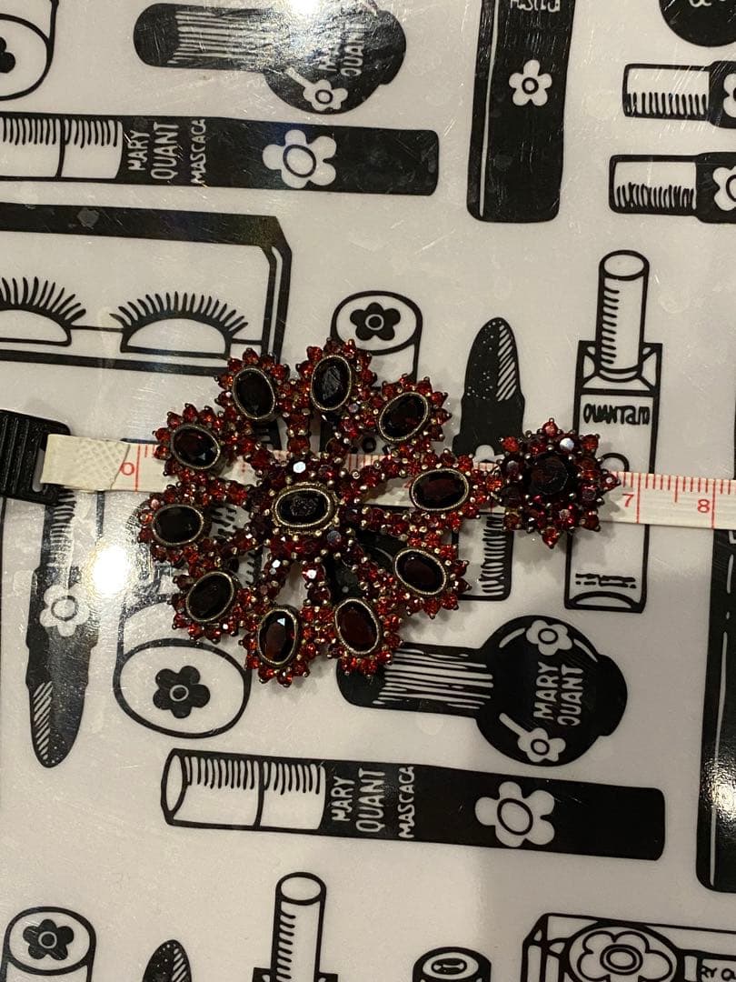 ドイツ製　ボヘミアンガーネット　ネックレストップ