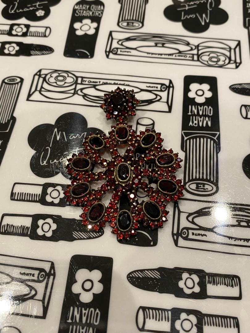 ドイツ製　ボヘミアンガーネット　ネックレストップ