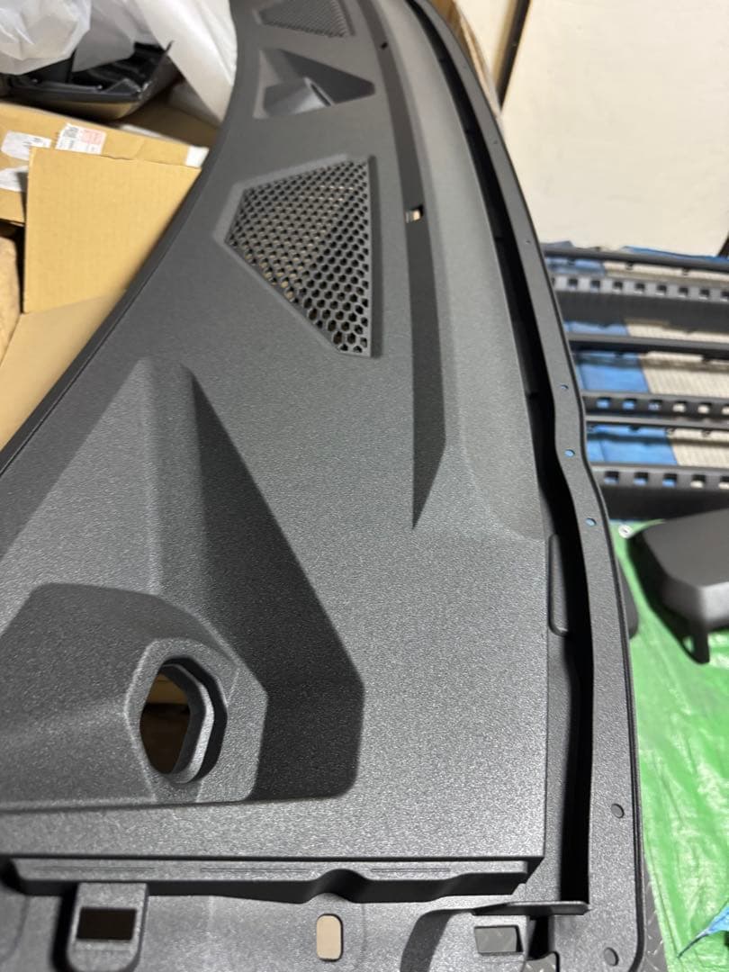 ②ランドクルーザー250 カウルトップ　グリル　ドアハンドル　ラプターライナー