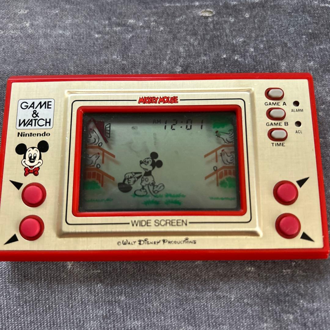 【動作確認済み】ミッキーマウス　任天堂　ゲームウォッチ