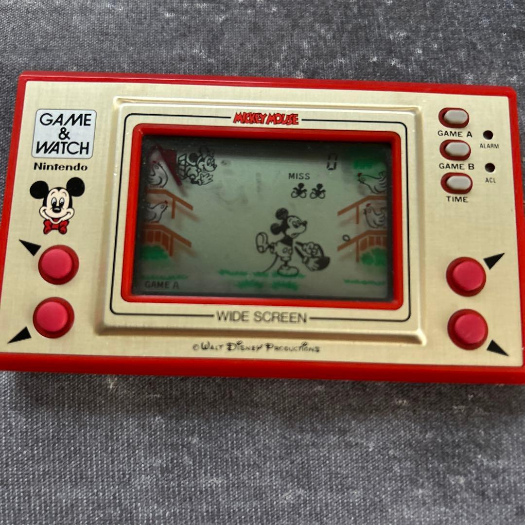 【動作確認済み】ミッキーマウス　任天堂　ゲームウォッチ