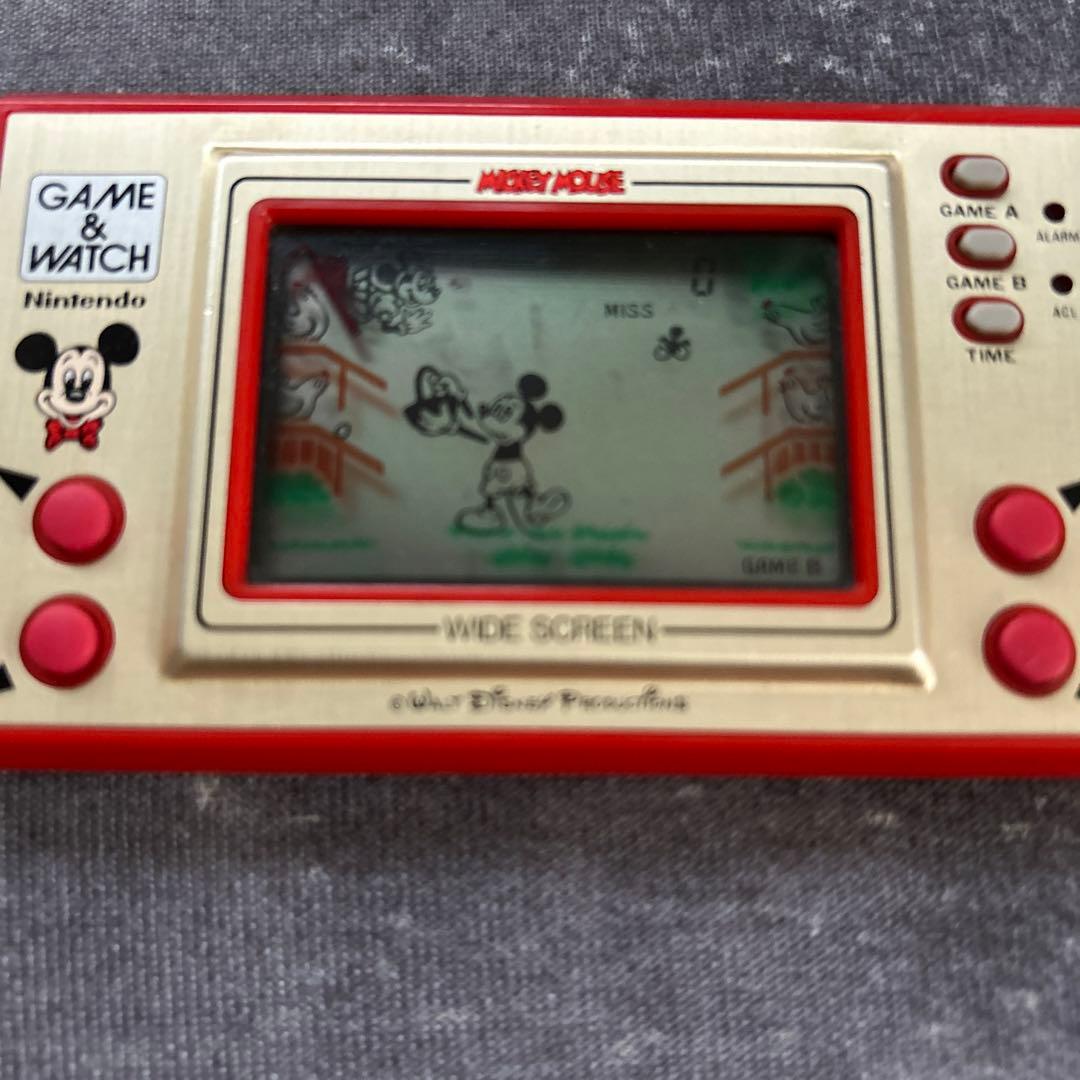 【動作確認済み】ミッキーマウス　任天堂　ゲームウォッチ