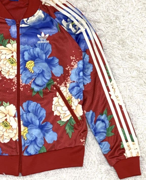 貴重！adidasOriginals×TheFarmCompanyジャージ総柄