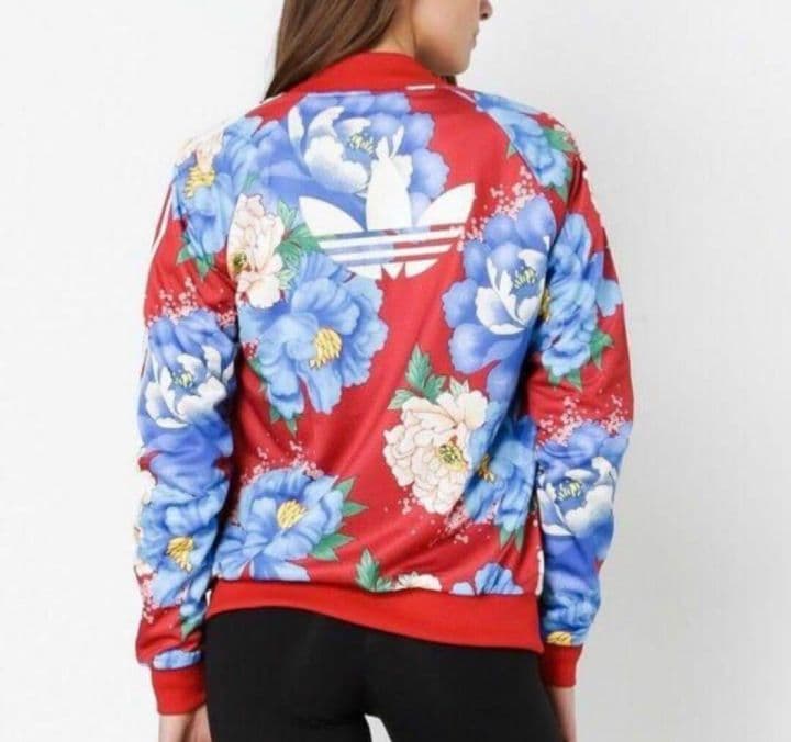 貴重！adidasOriginals×TheFarmCompanyジャージ総柄