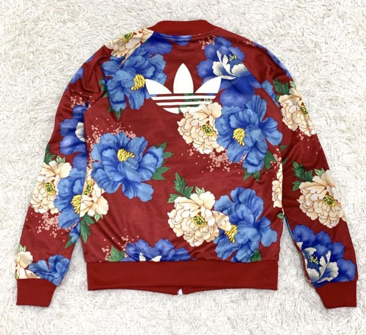 貴重！adidasOriginals×TheFarmCompanyジャージ総柄