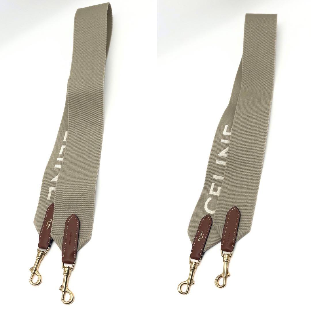 【みぽ@即購入OＫ　様】CELINE セリーヌ　ジャカード　ロングストラップ