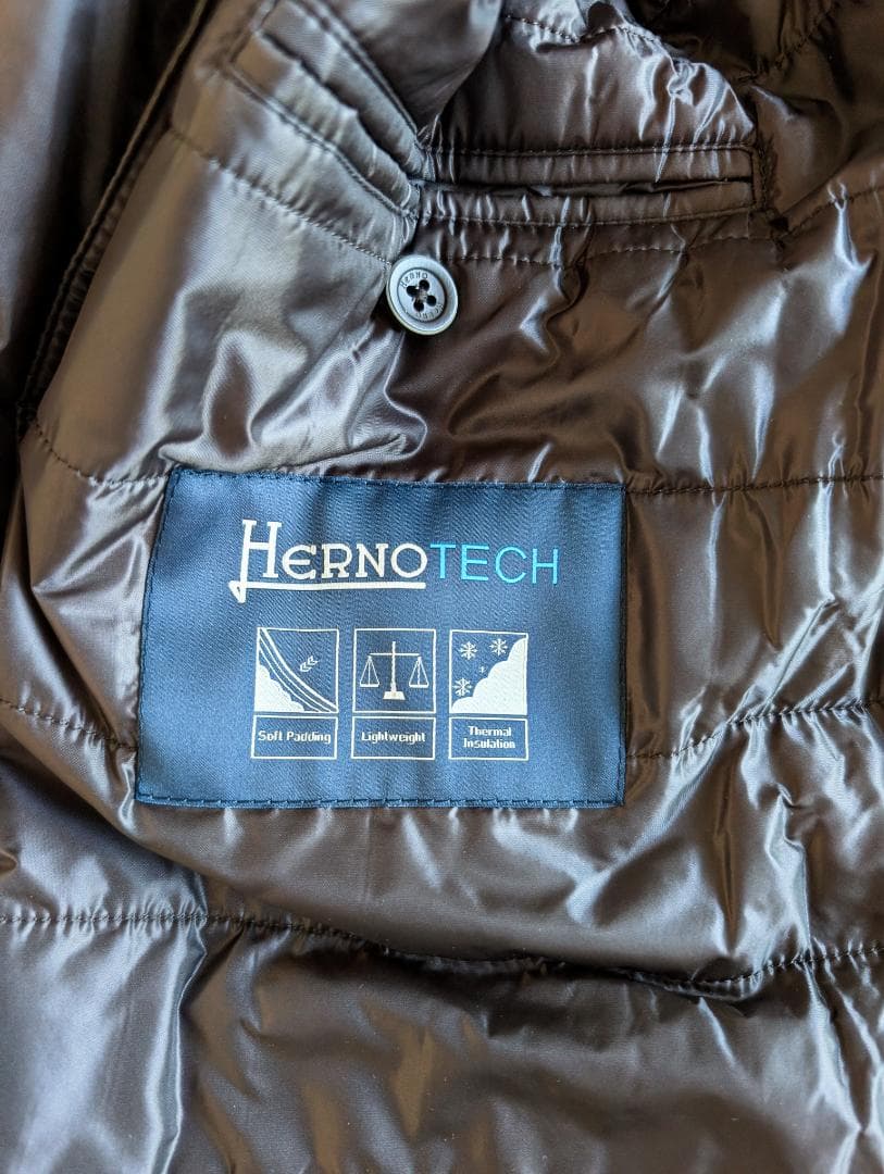 新品未着用■ HERNO ■ ヘルノ チェスターコート ■ライナー有　44サイズ