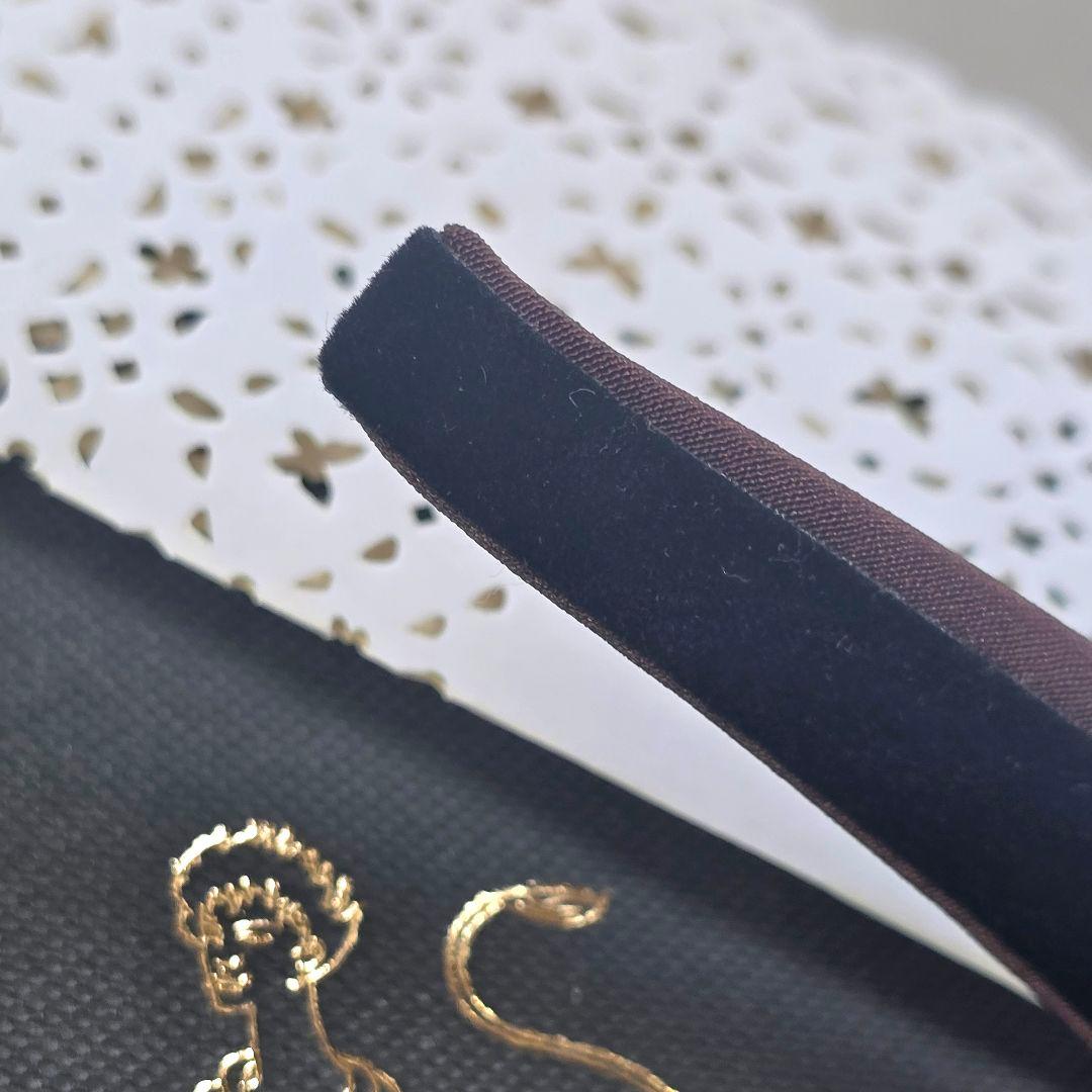 【未使用級】ALEXANDRE DE PARIS　カチューシャ　ブラウン