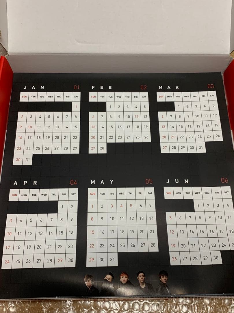 BIGBANG YG FAMILY メイキングDVD カレンダーセット2NE1