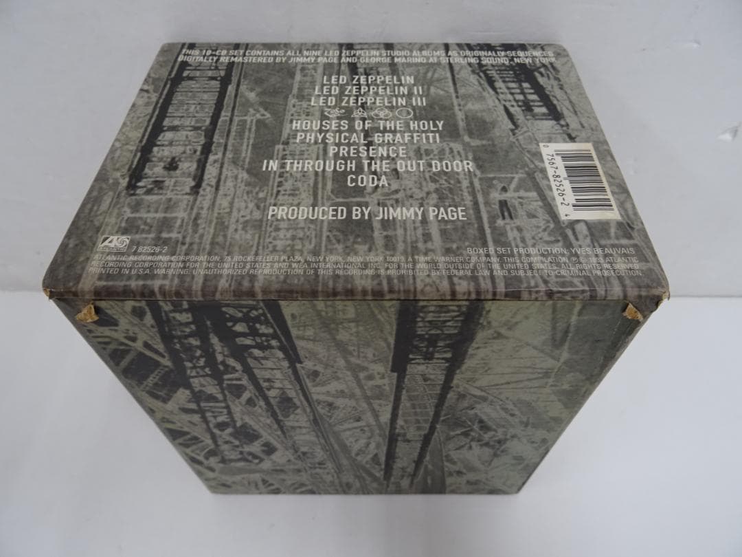 LED ZEPPELIN／完全スタジオ録音ボックス　10250313H04S