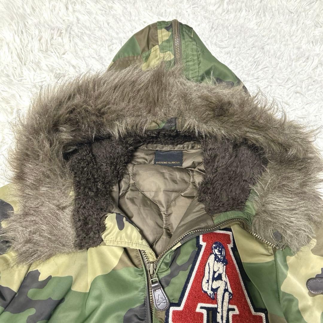 超希少✨ヒステリックグラマー　ヒスガール　N-2B ミリタリージャケット MA1