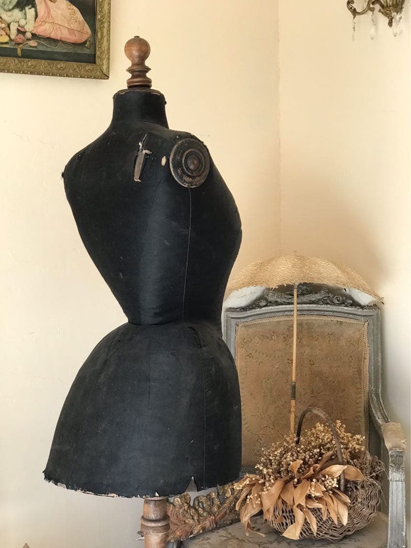 19世紀　ナポレオンⅢ アンティークマネキン　トルソー