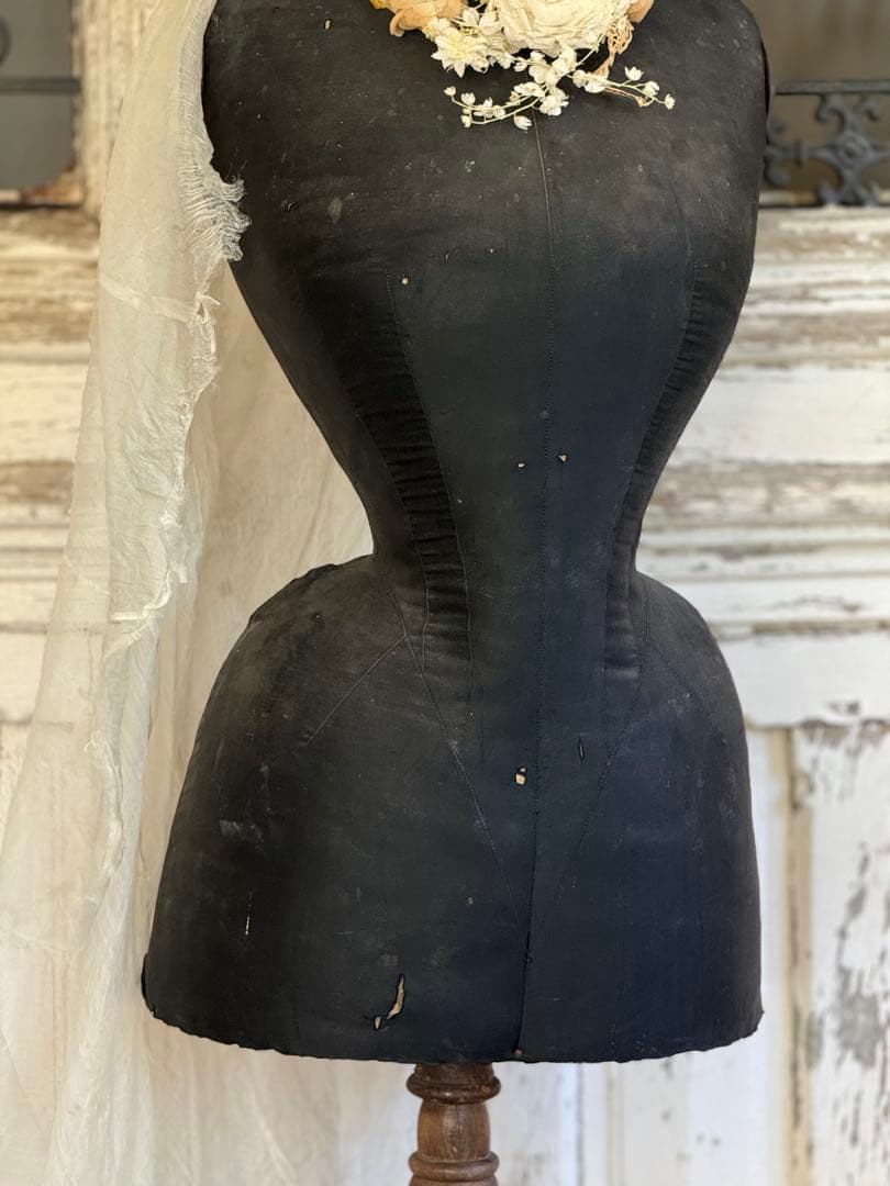 19世紀　ナポレオンⅢ アンティークマネキン　トルソー