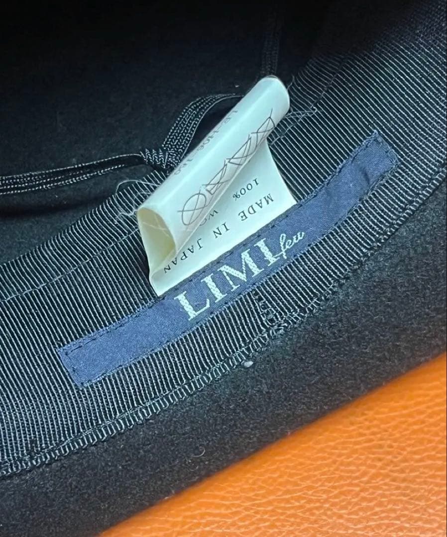 LIMI feu リミフゥ　ボーラーハット　ブラック　ウール　アーカイブ