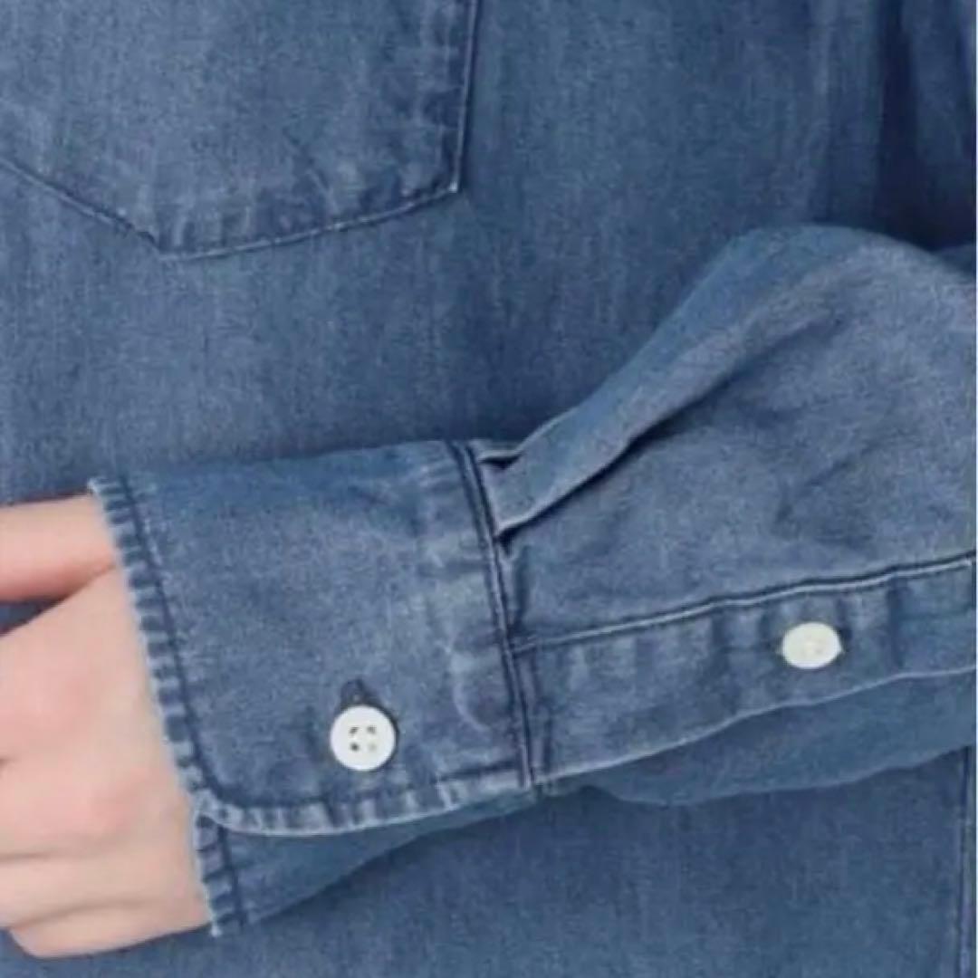 専用 未使用品 タグ付き スローブイエナ デニムライク シャツワンピース