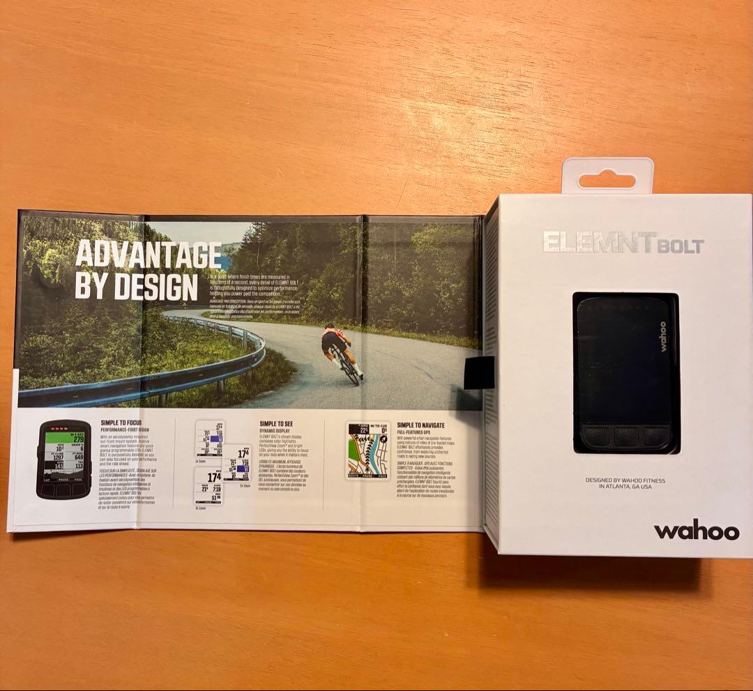 wahoo ELEMNTBOLT V2 （箱&アクセサリー付き）