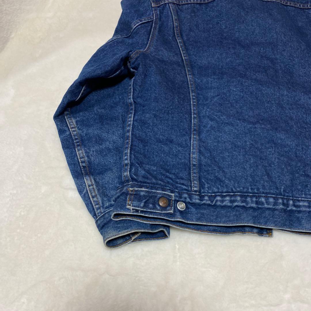 極美品　濃紺　リーバイス Levi's USA製 ボア デニムジャケット 80s