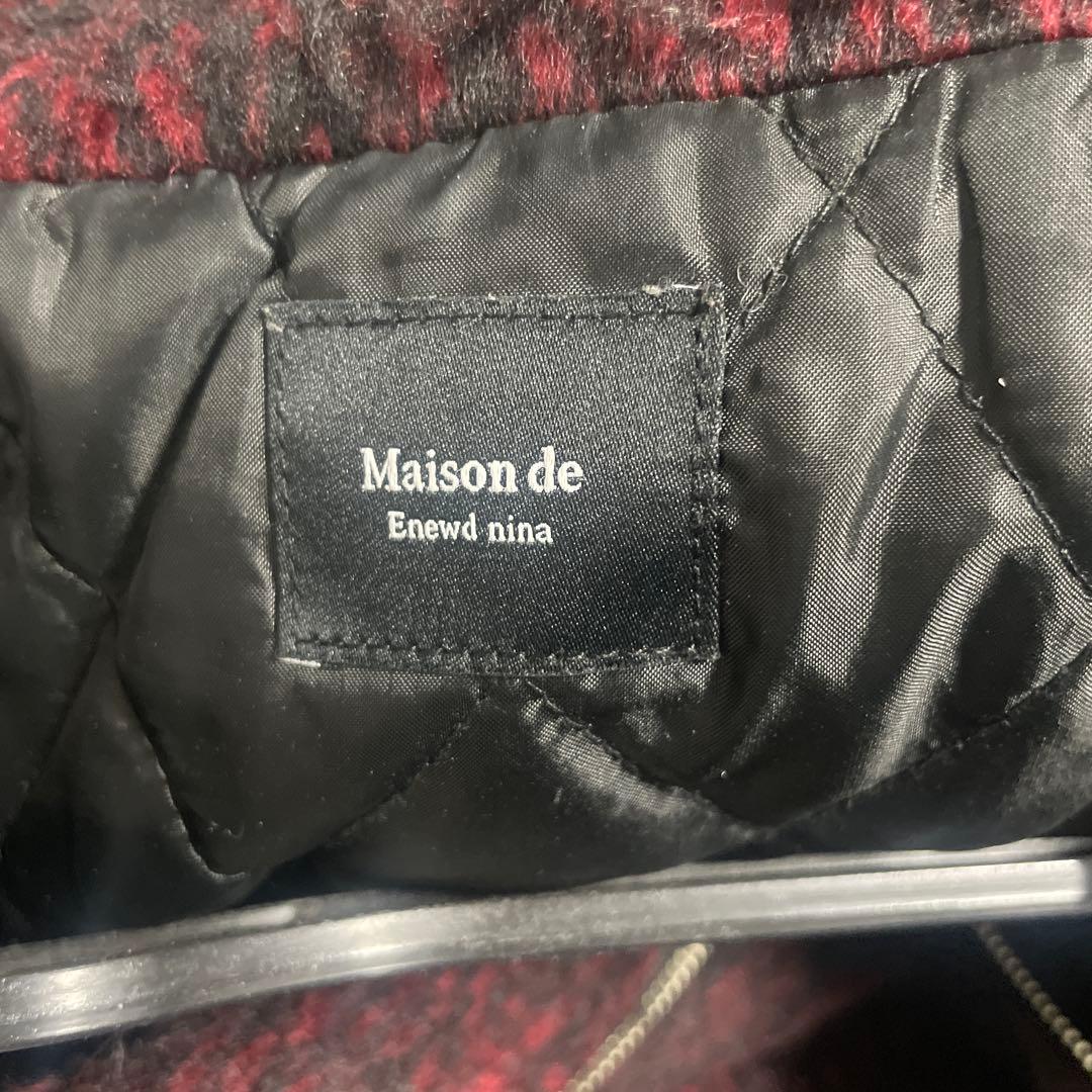 【enewdnina】mohair wool blouson