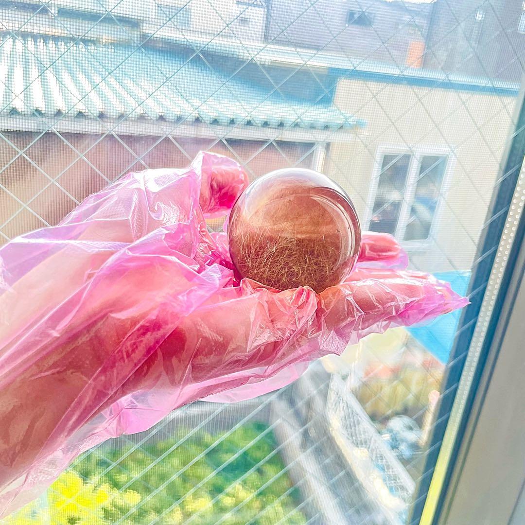 K*A様 50mm ルチルクォーツ 天然石 パワーストーン 厄除け ルチル水晶