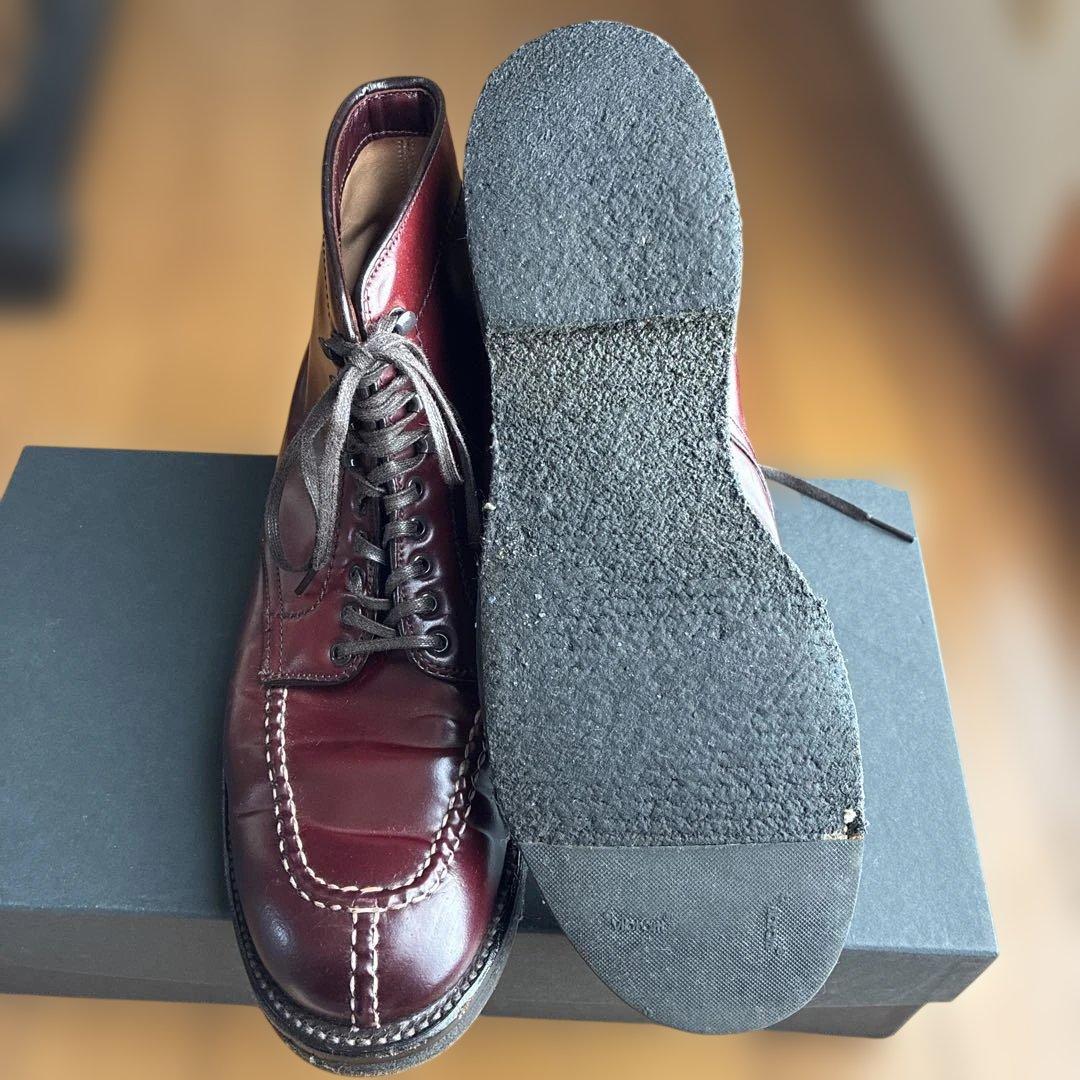 Aldenオールデン4540H タンカーブーツ　コードバン　バーガンディー8Ｄ