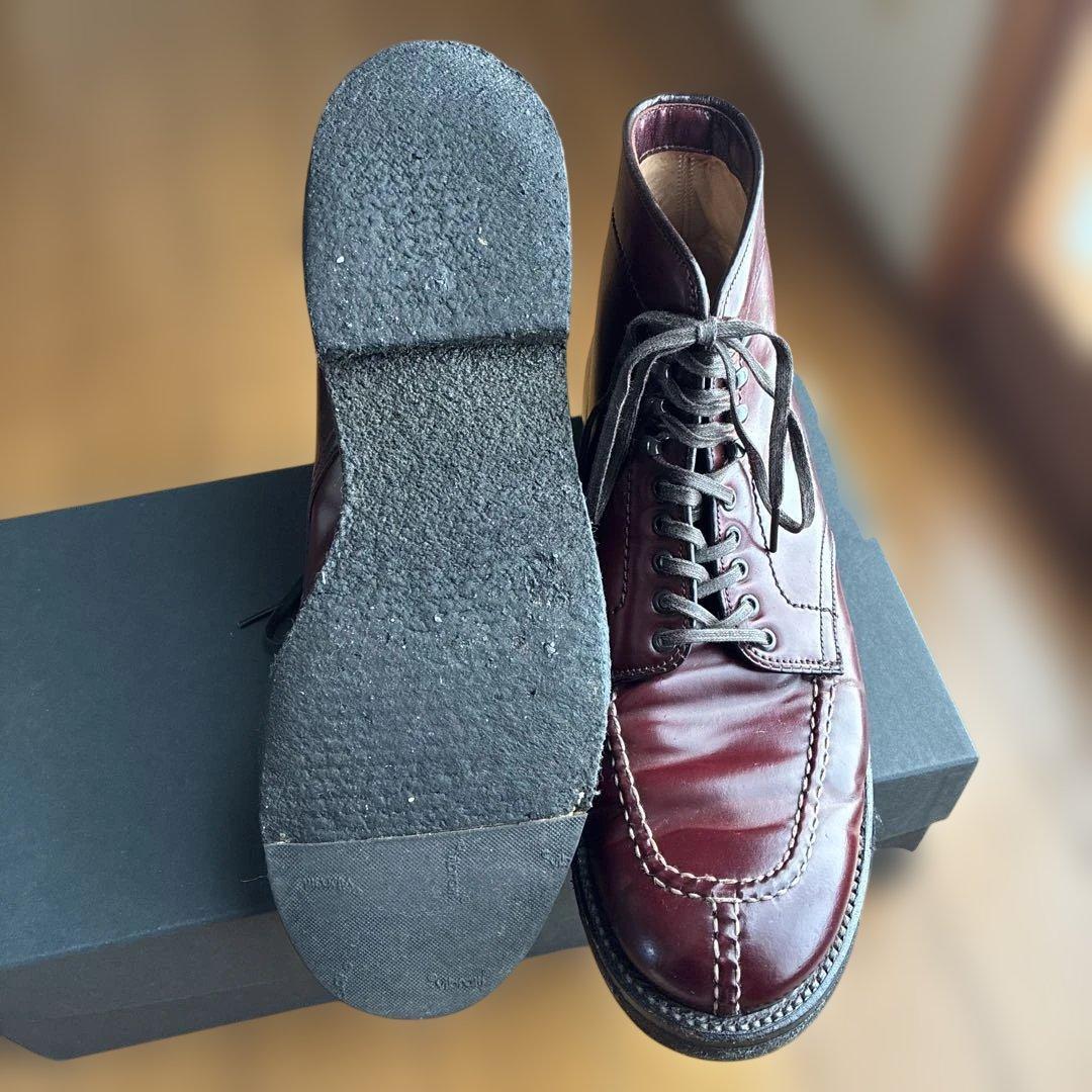 Aldenオールデン4540H タンカーブーツ　コードバン　バーガンディー8Ｄ