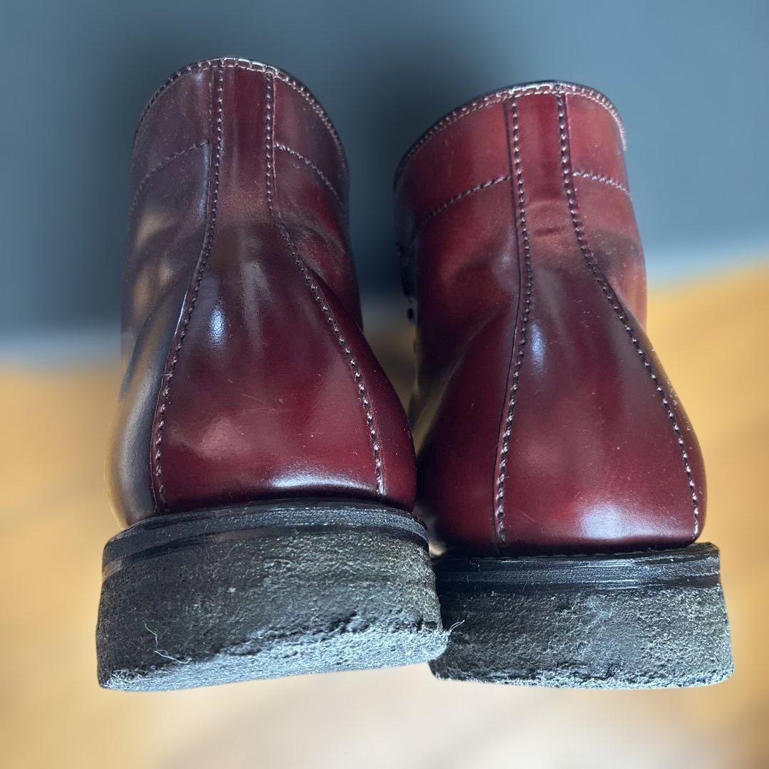 Aldenオールデン4540H タンカーブーツ　コードバン　バーガンディー8Ｄ