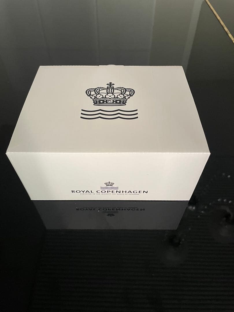 【新品】ロイヤルコペンハーゲン ブルーパルメッテ オーバルボウル ペア