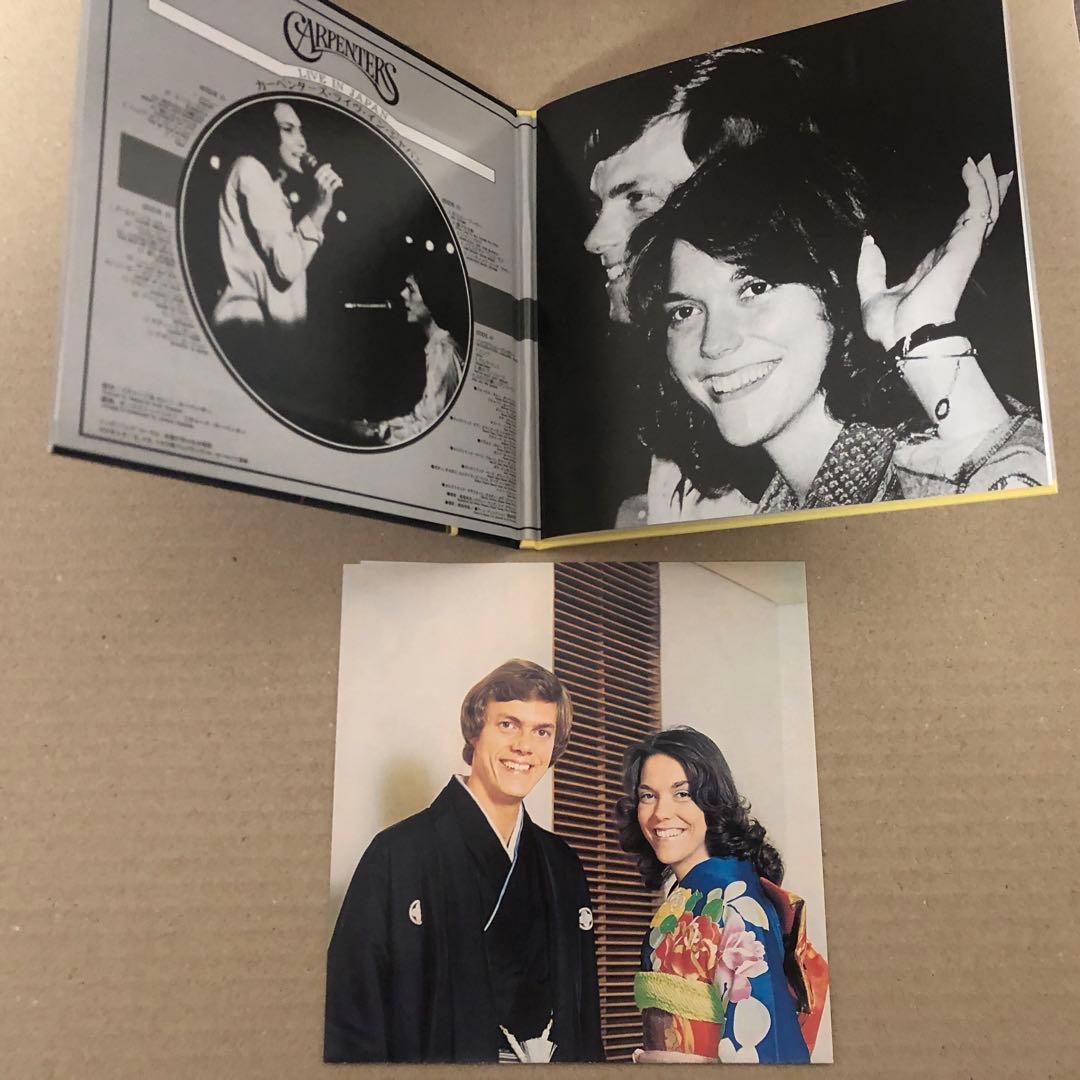 SHM-CD 紙ジャケット カーペンターズ ライヴ・イン・ジャパン 紙ジャケ